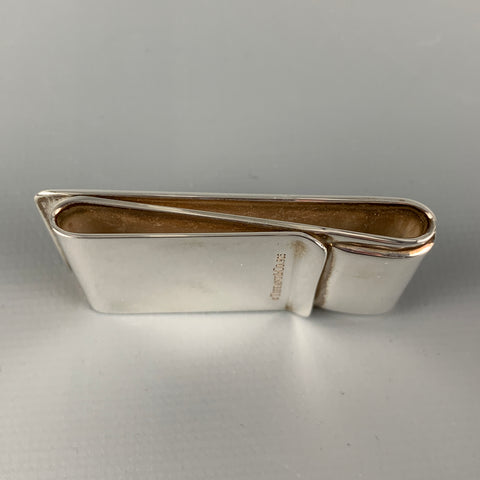Vintage TIFFANY & CO. Diamond Point Sterling Silver Money Clip
