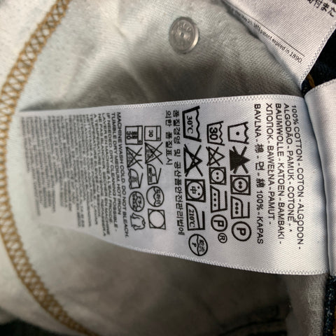 LEVI STRAUSS Size 32 Indigo Cotton Jeans