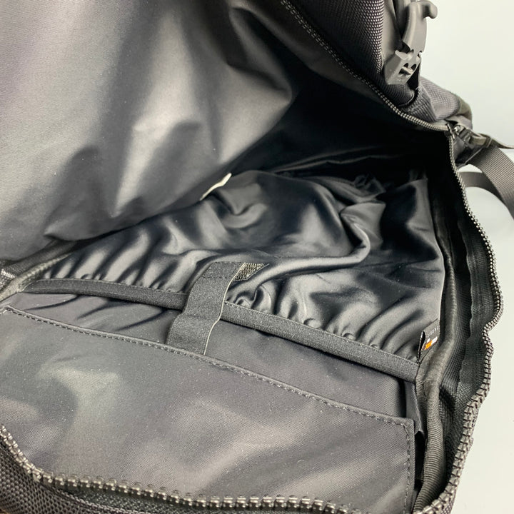 VISVIM Black Mixed Materials Suede Trim Nylon Ballistic 20L Backpack