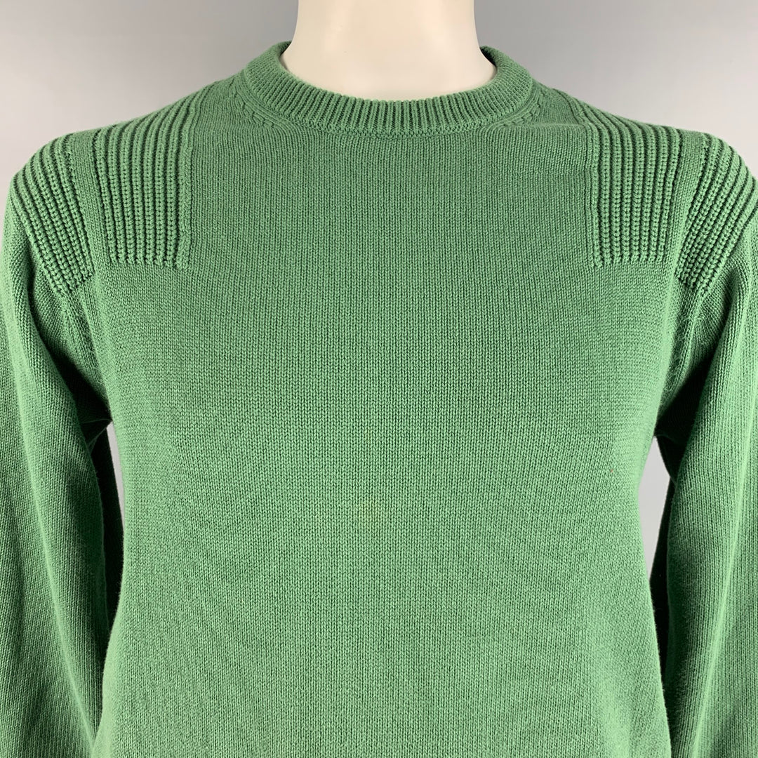 PS by PAUL SMITH Size M Green Cotton Crew Neck Pullover
