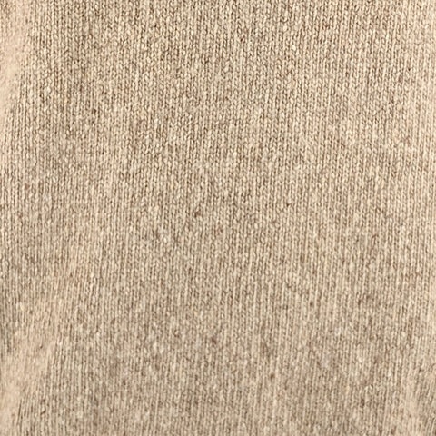 VINCE Jersey de cuello redondo de cachemira de punto beige camel talla XL