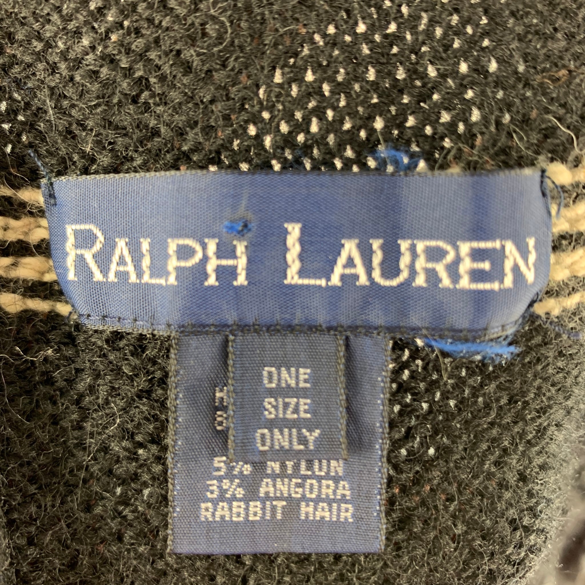 Polo label clearance scarf