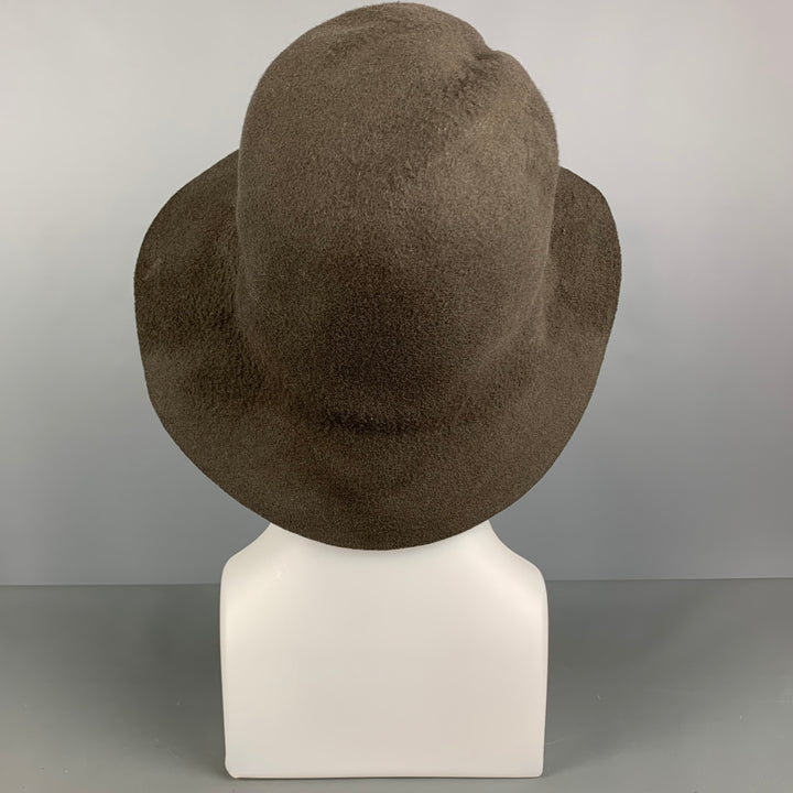 NONNATIVE COMESANGOES Brown Felt Hats