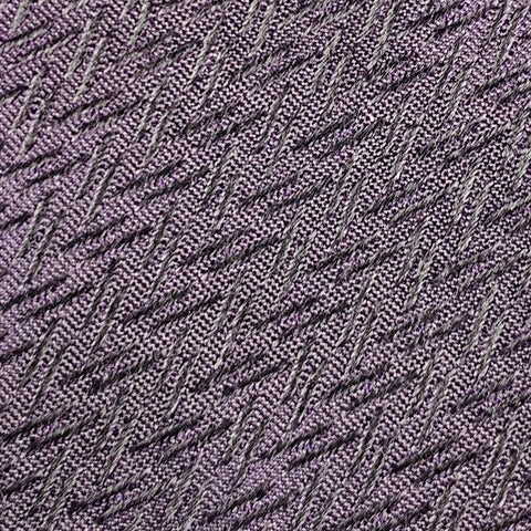 BURBERRY Purple Textured Silk Tie