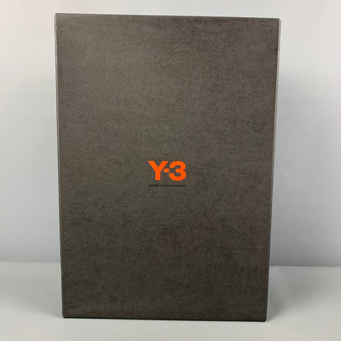 Y-3 Size 9.5 Black Mixed Materials Kozoko High Sneakers