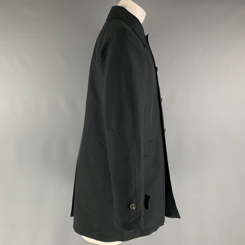 MARTIN MARGIELA Size 40 Black Polyester Coat