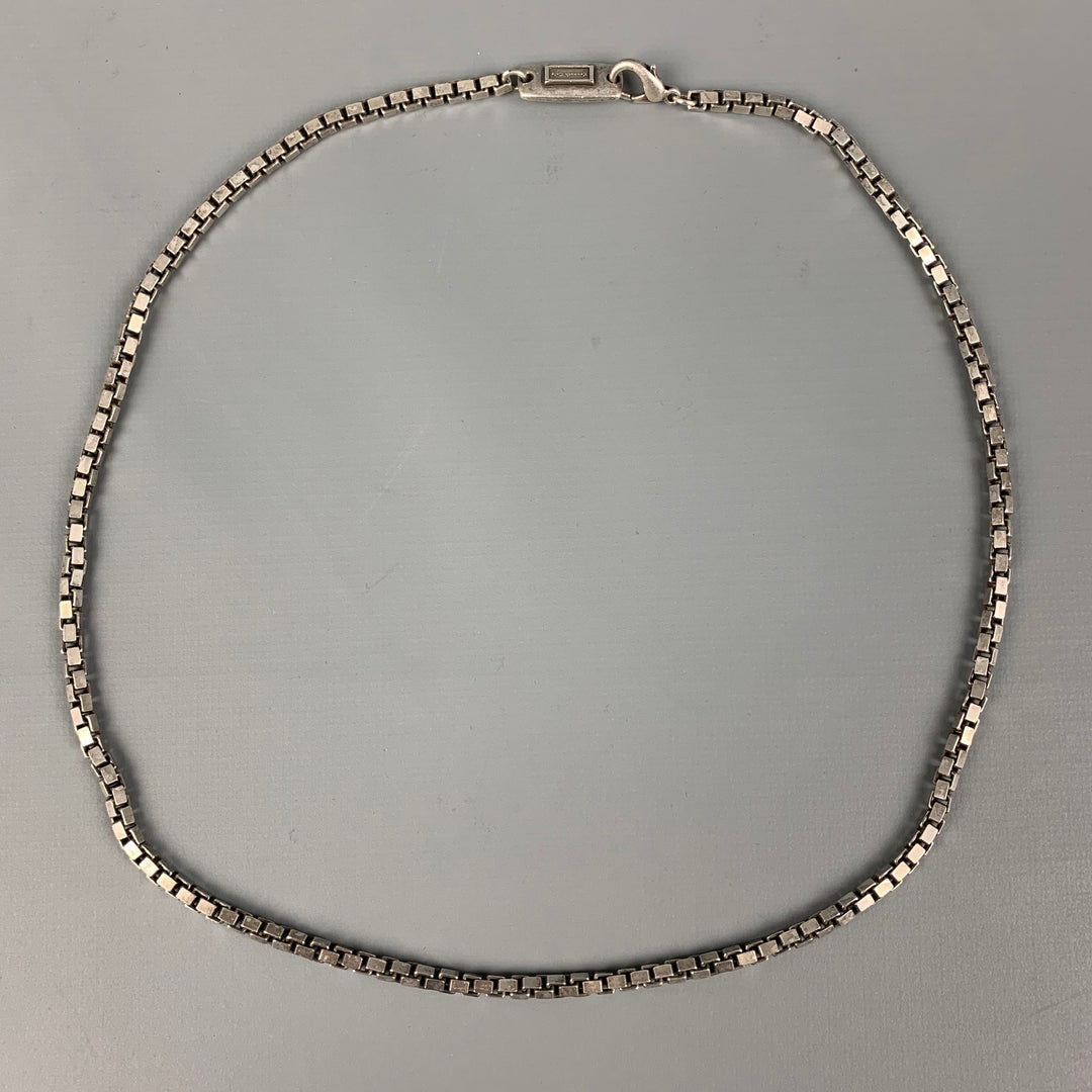 Vintage KENNETH COLE Silver Link Sterling Silver Necklace