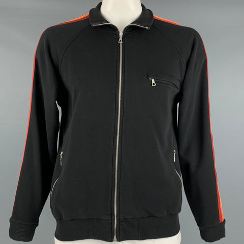 DRIES VAN NOTEN Taille XL Veste en coton multicolore noir