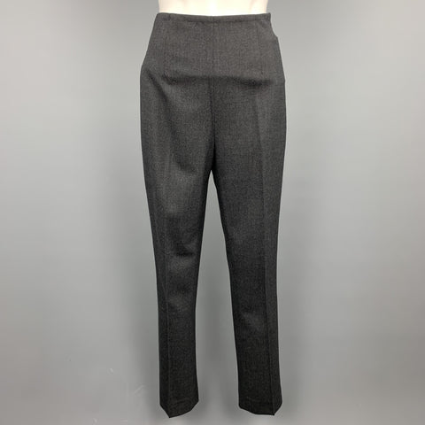 RALPH LAUREN Black Label Size 2 Charcoal Wool Dress Pants