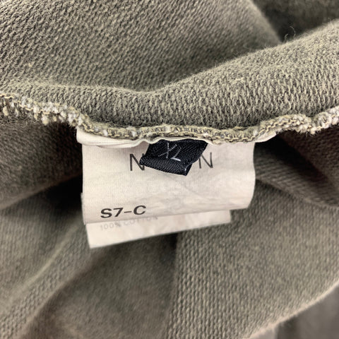 ACRONYM SS 15  Size XL Olive Wash Cotton Hooded S7-C Sweatshirt