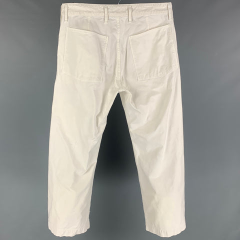 RRL by RALPH LAUREN Size 32 Off White Cotton Casual Pants