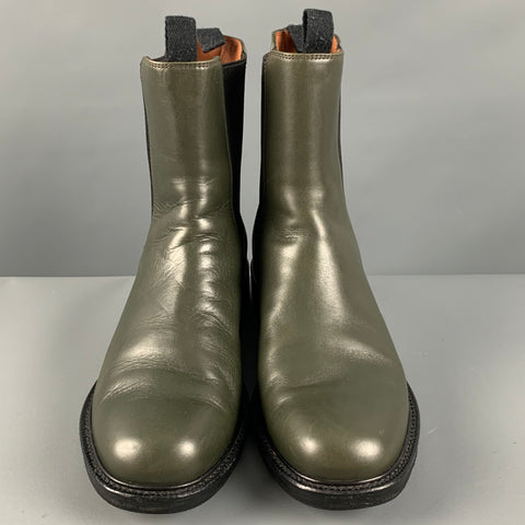 CELINE Size 7.5 Leather Boots