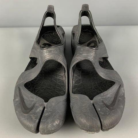 NIKE Sandalias ACG Free Rift con punta dividida de TPU jaspeado negro talla 11