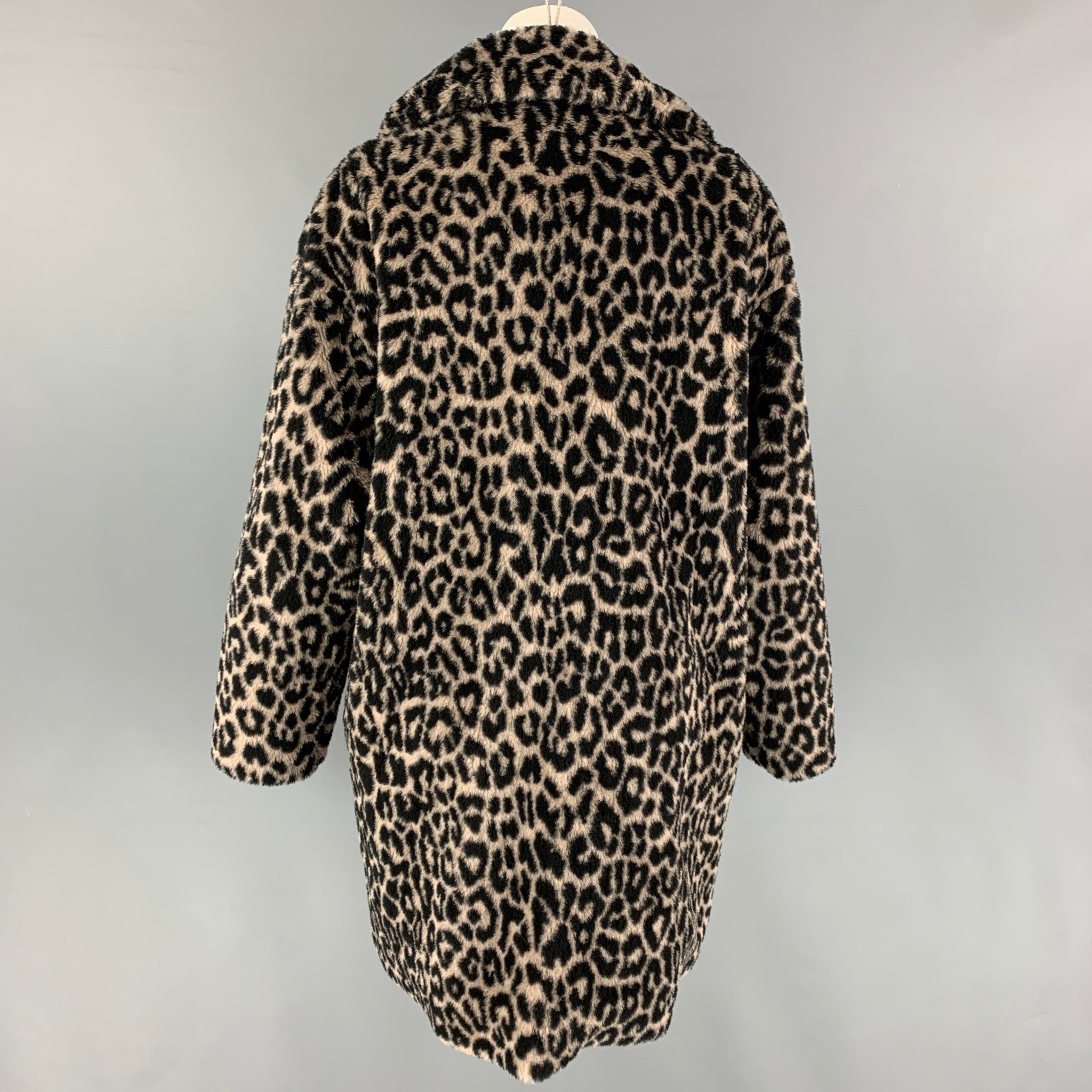 Harris wharf store leopard coat