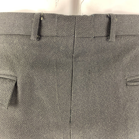 DOLCE & GABBANA  Size 40 Black Twill Wool Single breasted 36 29 Suit