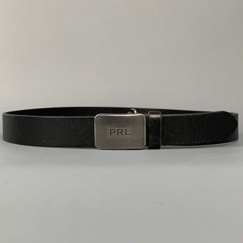 POLO by RALPH LAUREN Size 32 Black Leather Belt