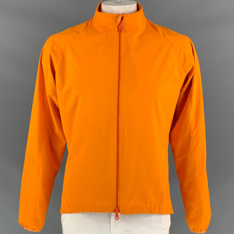 SEARCH AND STATE Size XL Orange Nylon S1-J Riding Jacket