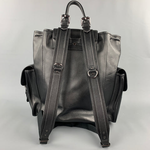 MARC by MARC JACOBS Black Leather Backpack