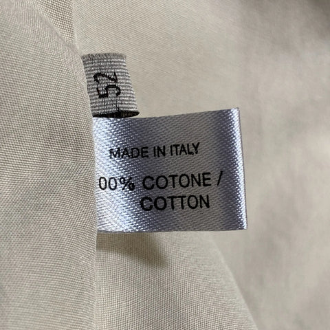 BOTTEGA VENETA Size 42 Khaki & Green Color Block Light Weight Cotton Sport Coat BOTTEGA VENETA