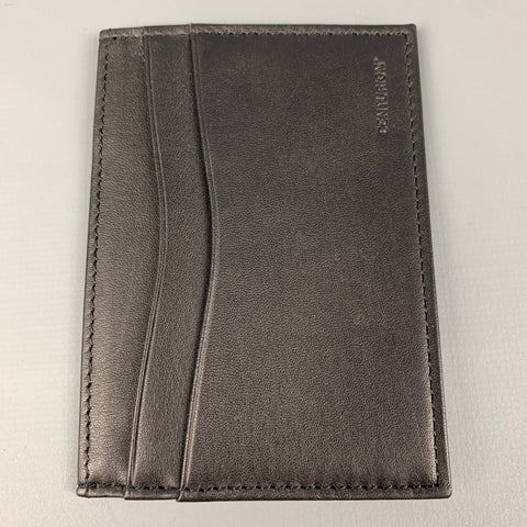 CENTURION Black Leather Wallet
