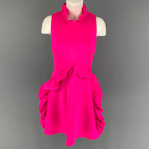TED BAKER Vestido sin mangas de poliéster rosa talla 2