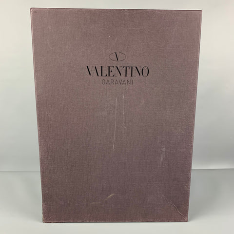 VALENTINO Size 9.5 Multi-Color Mixed Materials Leather Sneakers
