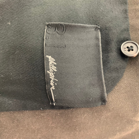 3.1 PHILLIP LIM Abrigo utilitario de algodón marrón talla L