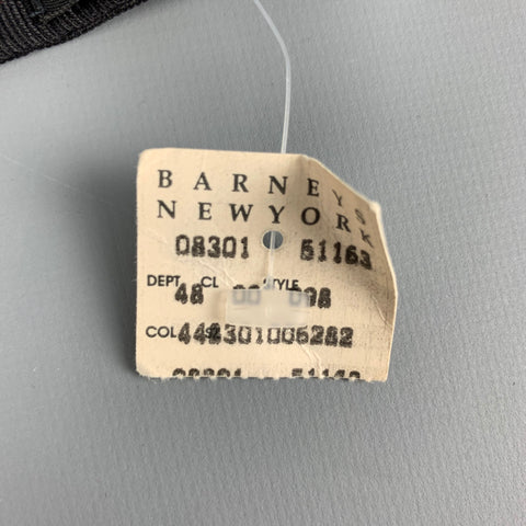 BARNEY'S NEW YORK Black Silk Bow Tie