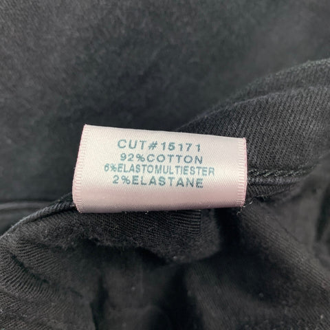J.BRAND Talla 33 Vaqueros ajustados de algodón negro