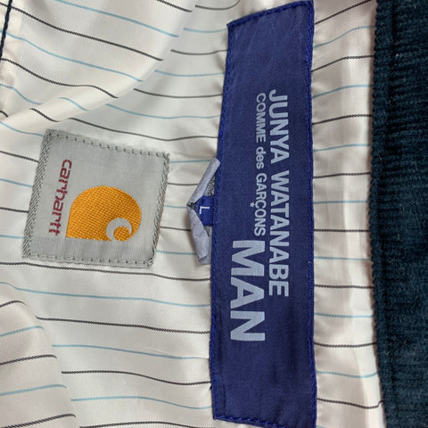 JUNYA WATANABE x CARHARTT Size L Navy Cotton Worker Jacket