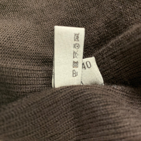 BOTTEGA VENETA Size S Brown Cashmere Knitted Tank Top