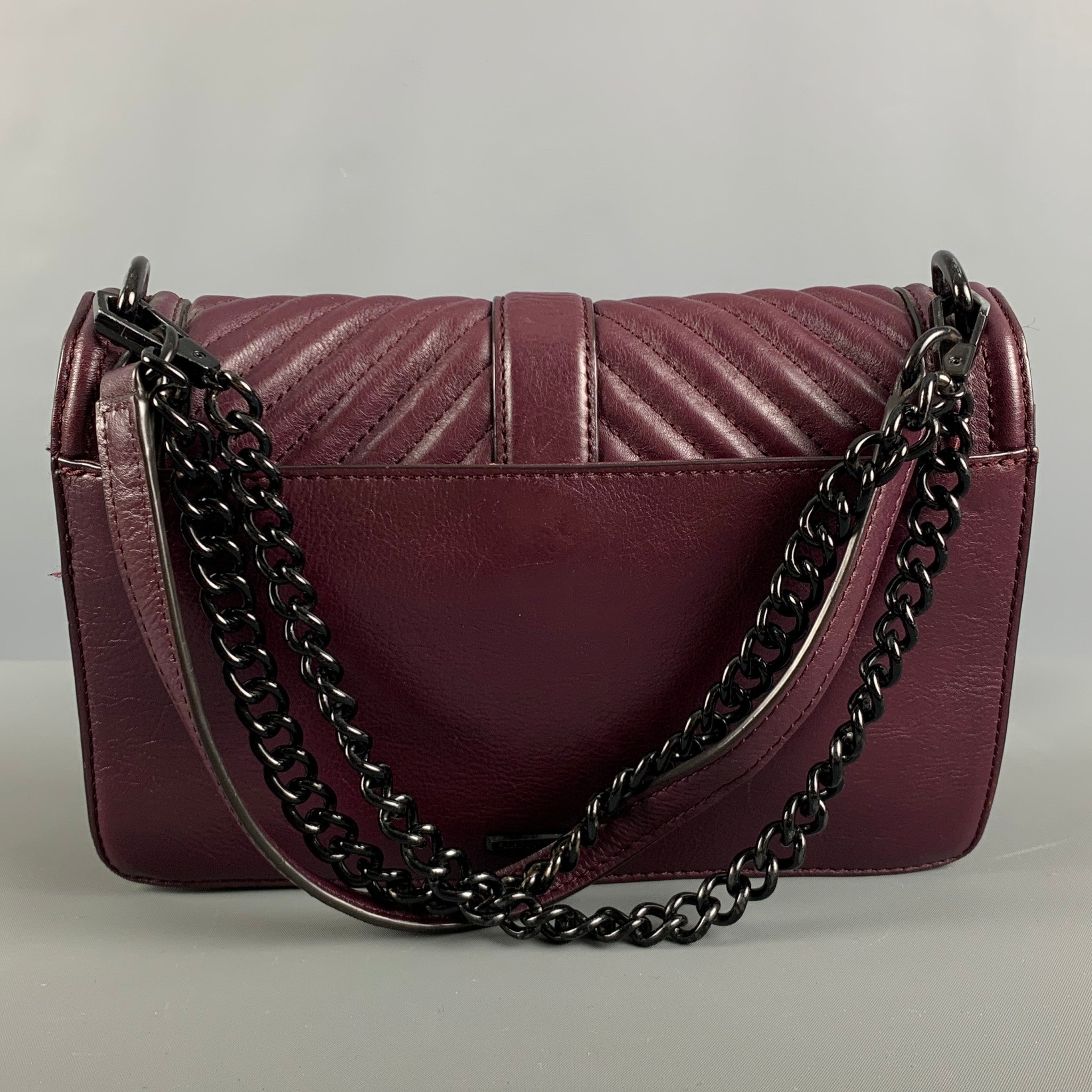 Rebecca minkoff burgundy online bag