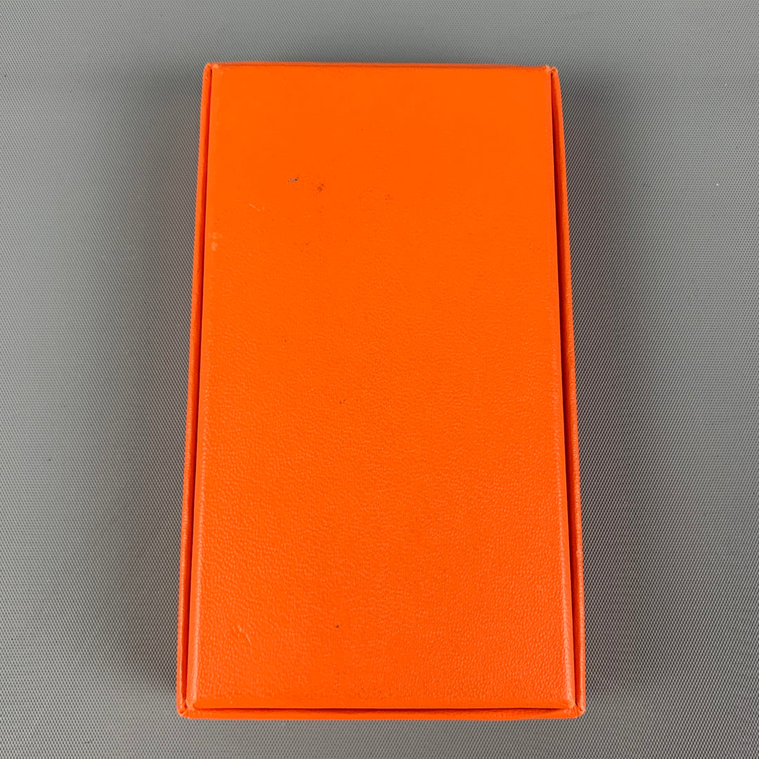 HERMES Orange Print Knotting Cards – Sui Generis Designer Consignment