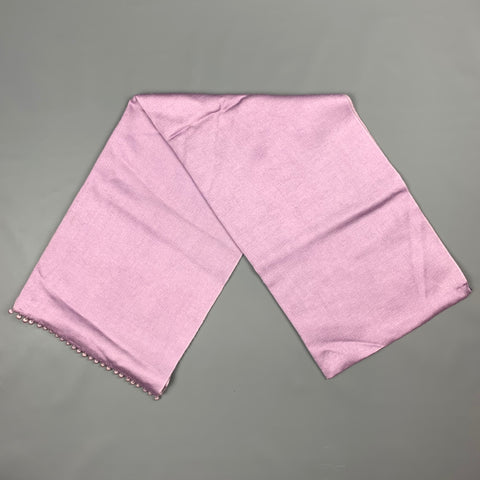 BAJRA Écharpe en cachemire / soie lilas
