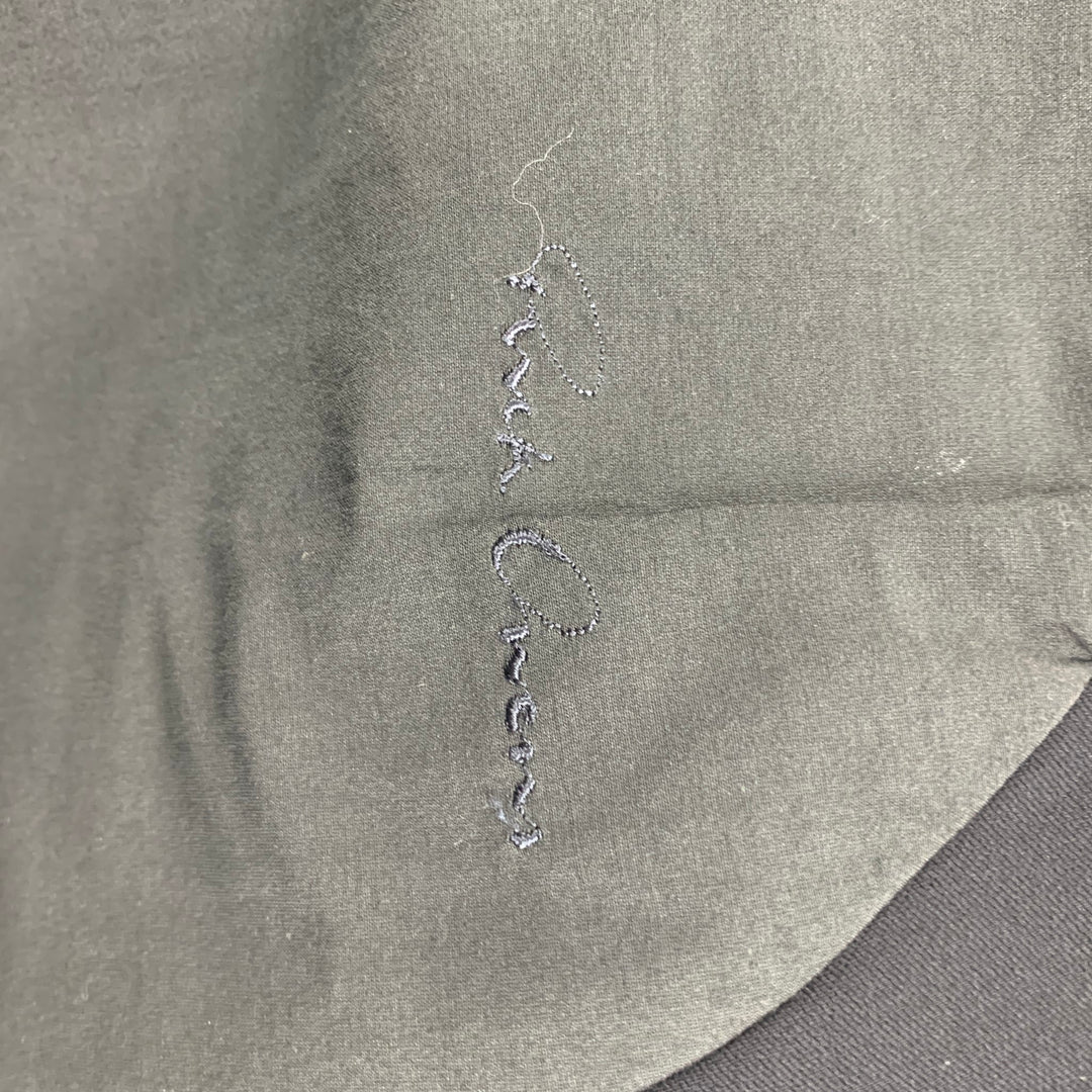 RICK OWENS X OLMAR and MIRTA Size L Black Wool / Silk Single Button Sport Coat