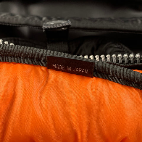 PORTER Sac à dos messager en nylon noir