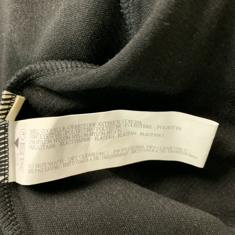 CAPULET Talla S Gris oscuro Traje de cuerpo de mezcla de poliéster acanalado Top casual