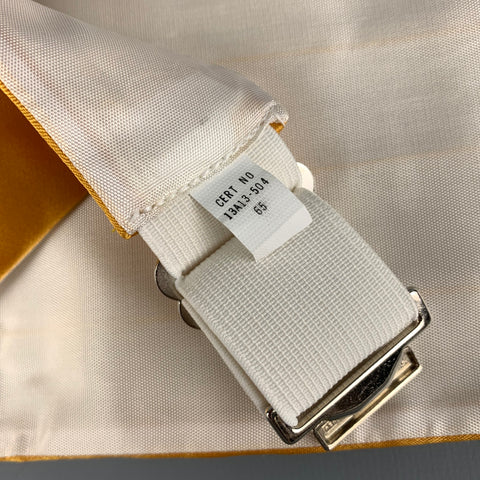 Vintage WEMBLEY Gold Satin Cummerbund