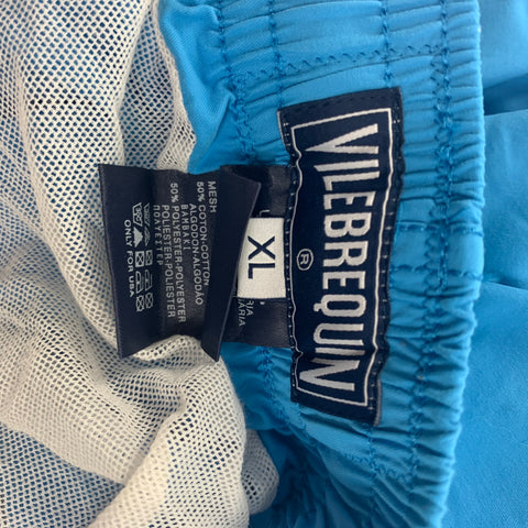 VILEBREQUIN Short de bain à cordon de serrage en polyamide bleu taille XL