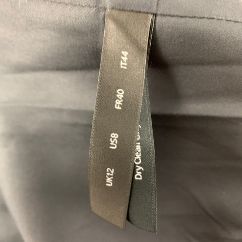 MOTHER OF PEARL Taille 8 Manteau à revers cranté en laine rouge marine