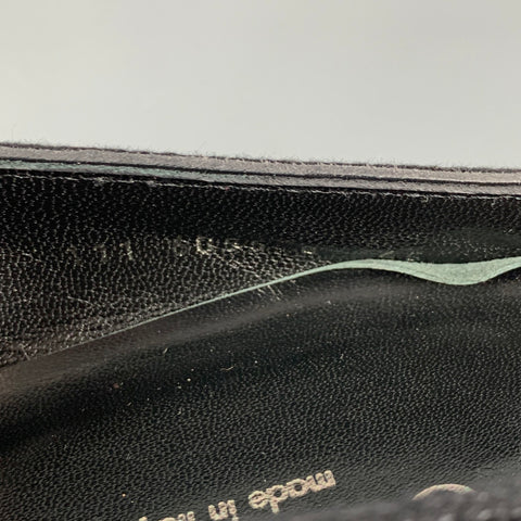 GUCCI Size 12 Black Fabric Slip On Loafers