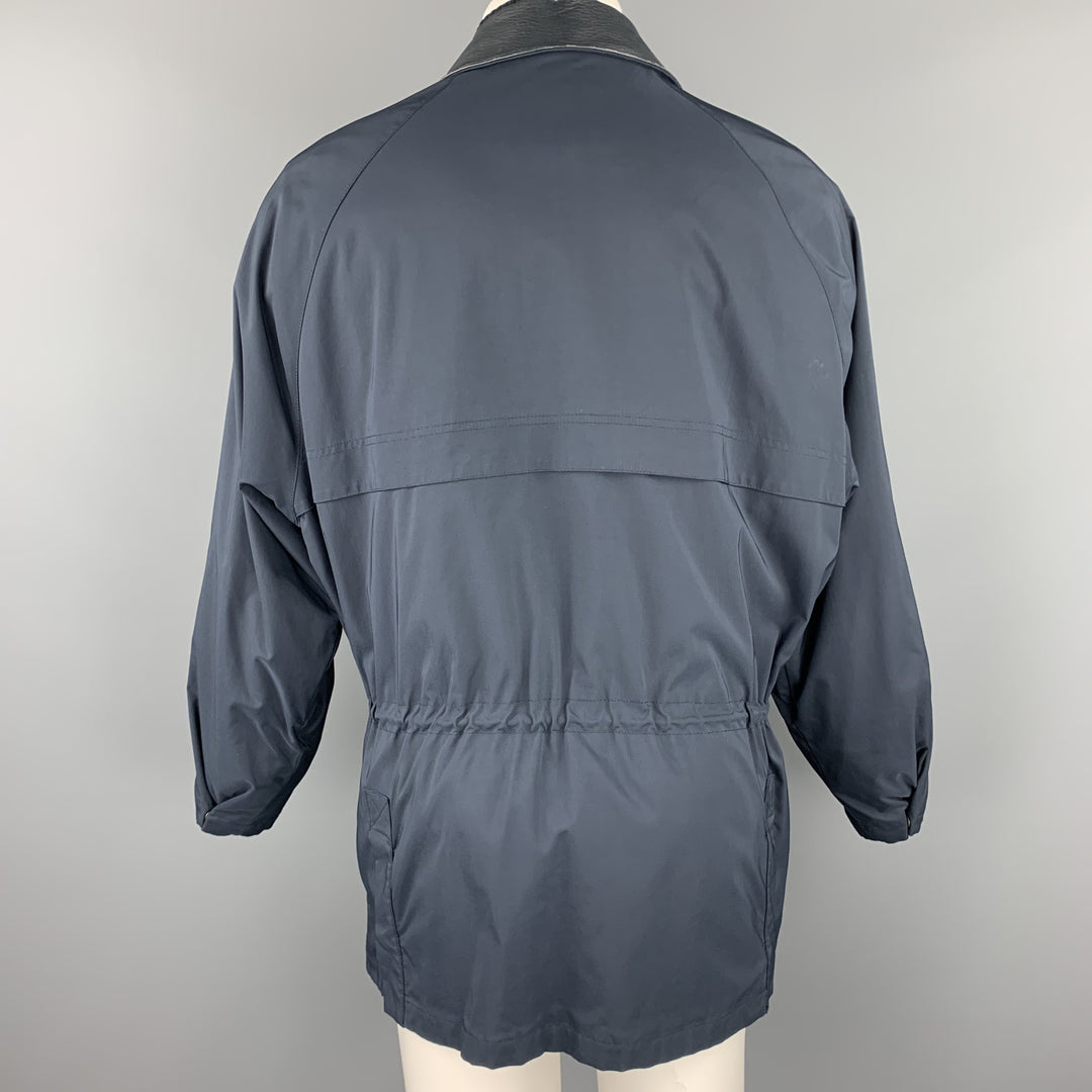 LORO PIANA Size M Navy Detachable Layer 1992 Olympics "Horsey" Jacket
