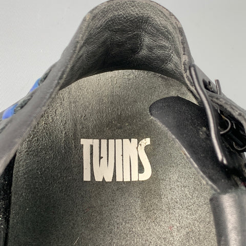 CAMPER Size 8 Black Leather Straps Sandals