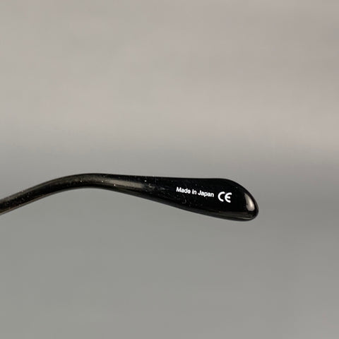 OLIVER PEOPLES Silver & Blue Metal Sanford Sunglasses