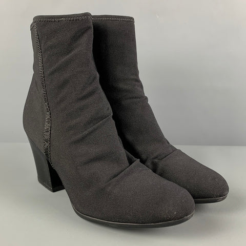 PRADA SPORT Talla 8 Botines de nailon negro