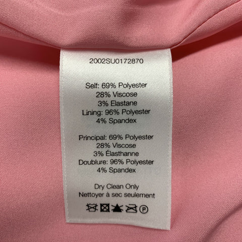 VERONICA BEARD Size 2 Pink Polyester Blend Maxi Long Dress
