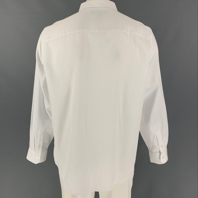MICHAEL KORS Taille XL Chemise à manches longues en coton blanc