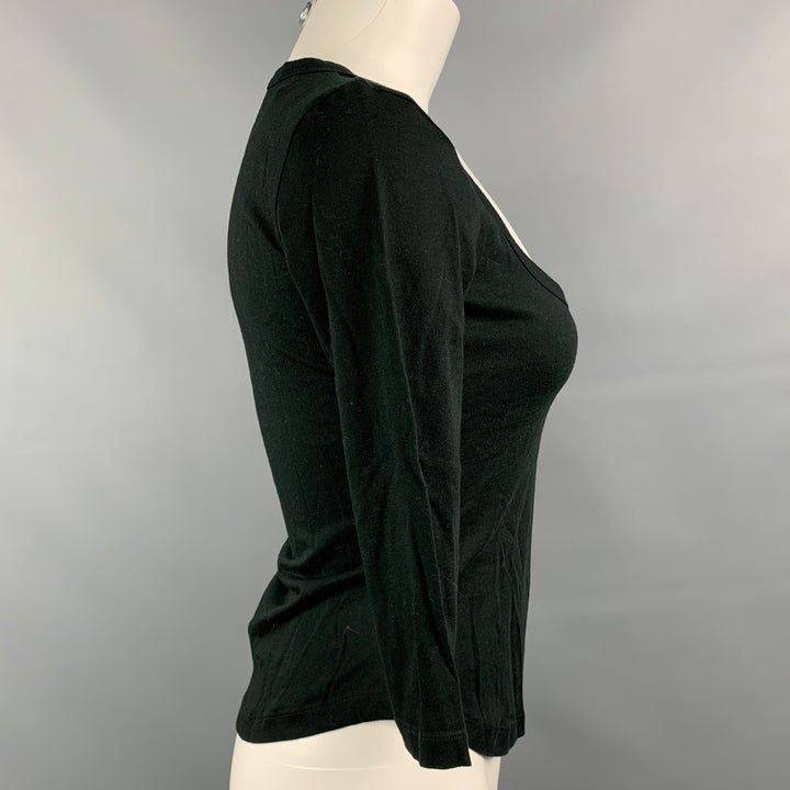 VIVIENNE WESTWOOD RED LABEL Talla S Camiseta de algodón con logo bordado en negro