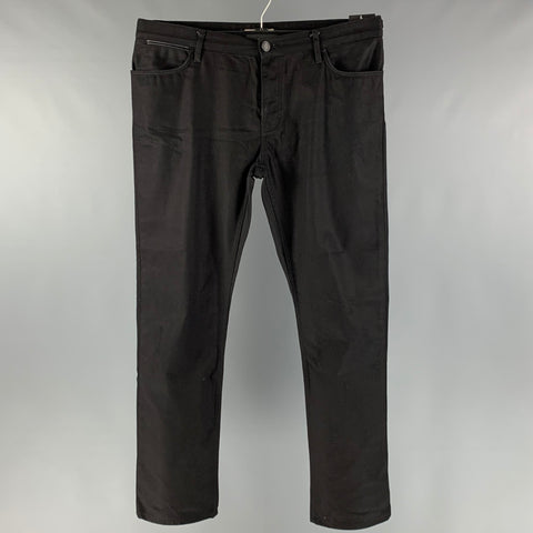 BURBERRY LONDON Size 36 Black Denim Slim Jeans
