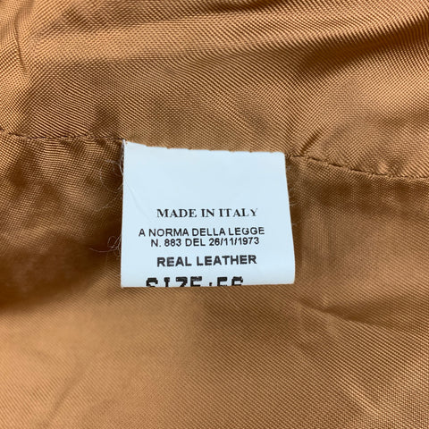 SALFRA for BERGDORF GOODMAN Size 46 Tan Suede Single Breasted Sport Coat